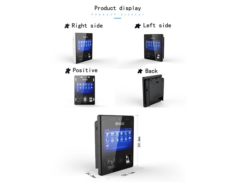 PTKSAI-Self Check In Kiosk Manufacture | 7 Inch Touch Screen Wall-mounted-1