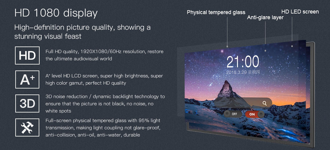 PTKSAI-All-in-one Touch Screen Monitor WindowsAndroid Tablet LED Panel