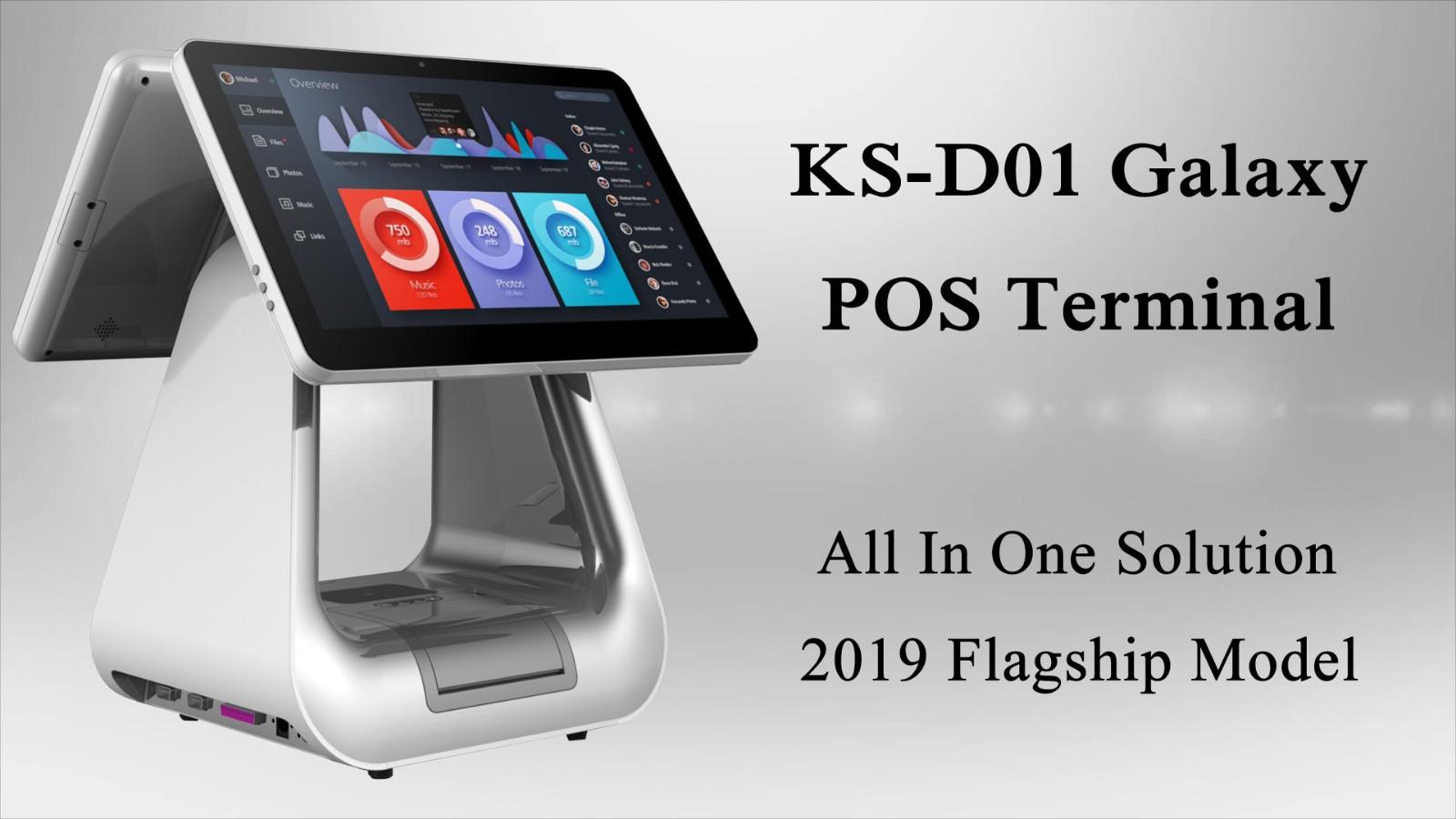 PTKSAI-2019 Flagship Windows POS All In One System for Retail