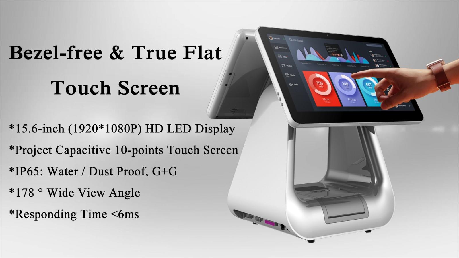 PTKSAI-2019 Flagship Windows POS All In One System for Retail-2